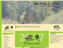 Tablet Screenshot of diepfalzzupferd.de